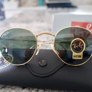 Ray-Ban Round Metal Gold